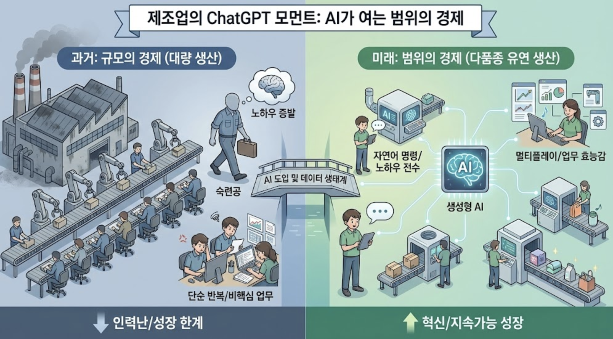 인력난 中企에 '챗GPT 모먼트' 온다…다품종 유연생산 시대로